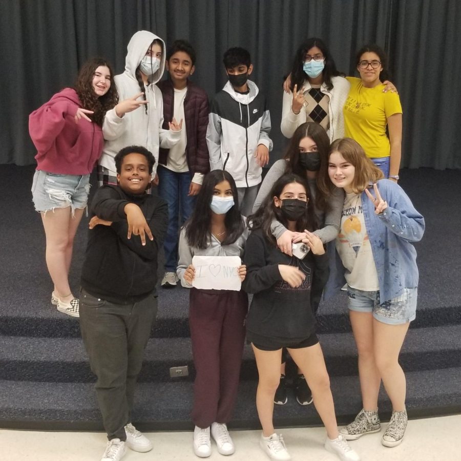 Theater students from Mr. Bickford’s Panther Time eagerly wait as the date of the New York field trip approaches. “I am super happy that the field trip is finally coming,” said Mridini Voleti, an eighth-grader on the Voyagers team. “It is something I have been looking forward to for a long time.”

