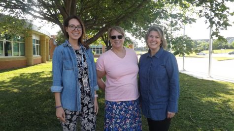 Ms. Devyn Wilcox-Grimes (left), Ms. Christen Reddig (middle), and Ms. Tiffany Hitz (right) excited for the upcoming trip.